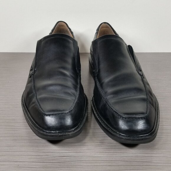 ECCO Windsor Apron Toe Slip-On, Black Leather, Mens Size 12-12.5 M / 46 - Picture 2 of 13